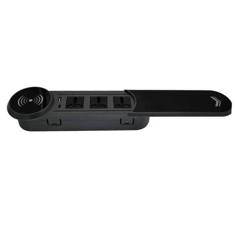 Recessed Power Socket with Sliding cover