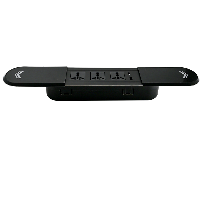 Recessed Power Socket with Sliding cover