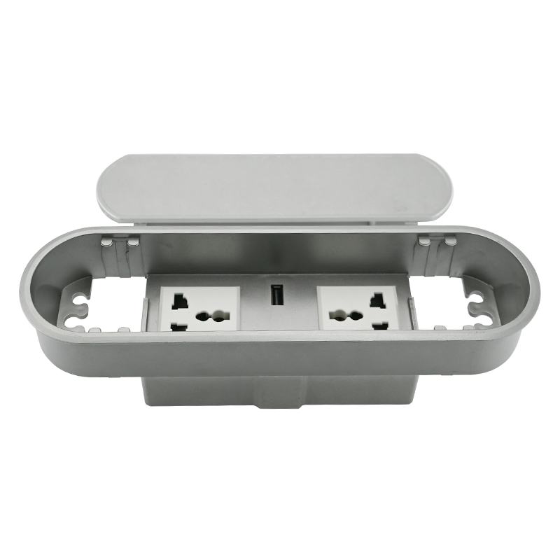 Recessed Power Socket with revolving & removing cover
