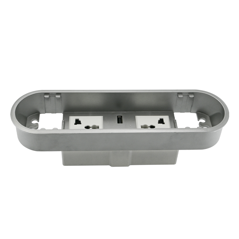 Recessed Power Socket with revolving & removing cover