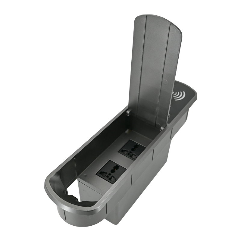Recessed Power Socket with Flip up cover