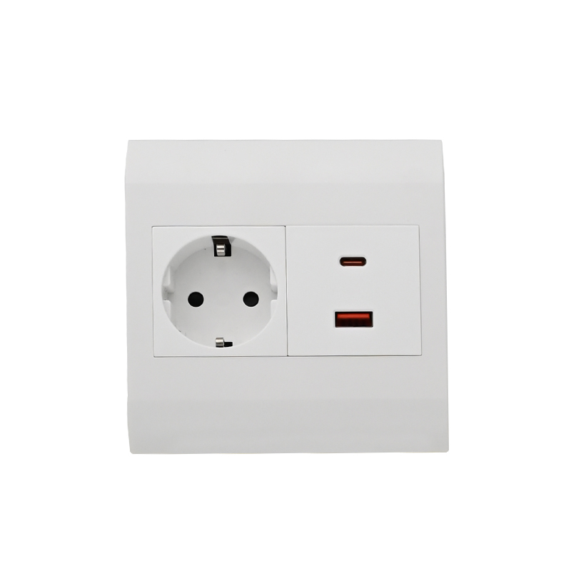 Hidden corner socket 