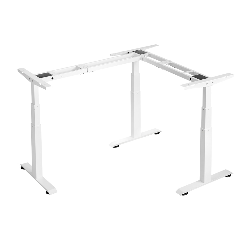 Adjustable standing desk  3 Motor drivers & 3 folds table frame